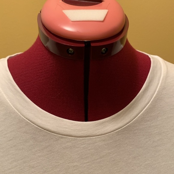 Imperial White Ruffled Sleeve T-Shirt - Chic Puff Sleeves! - Picture 4 of 12